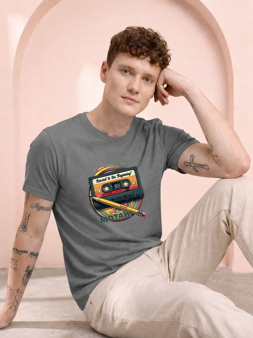 HERE&NOW Men Printed T-shirt - view 1