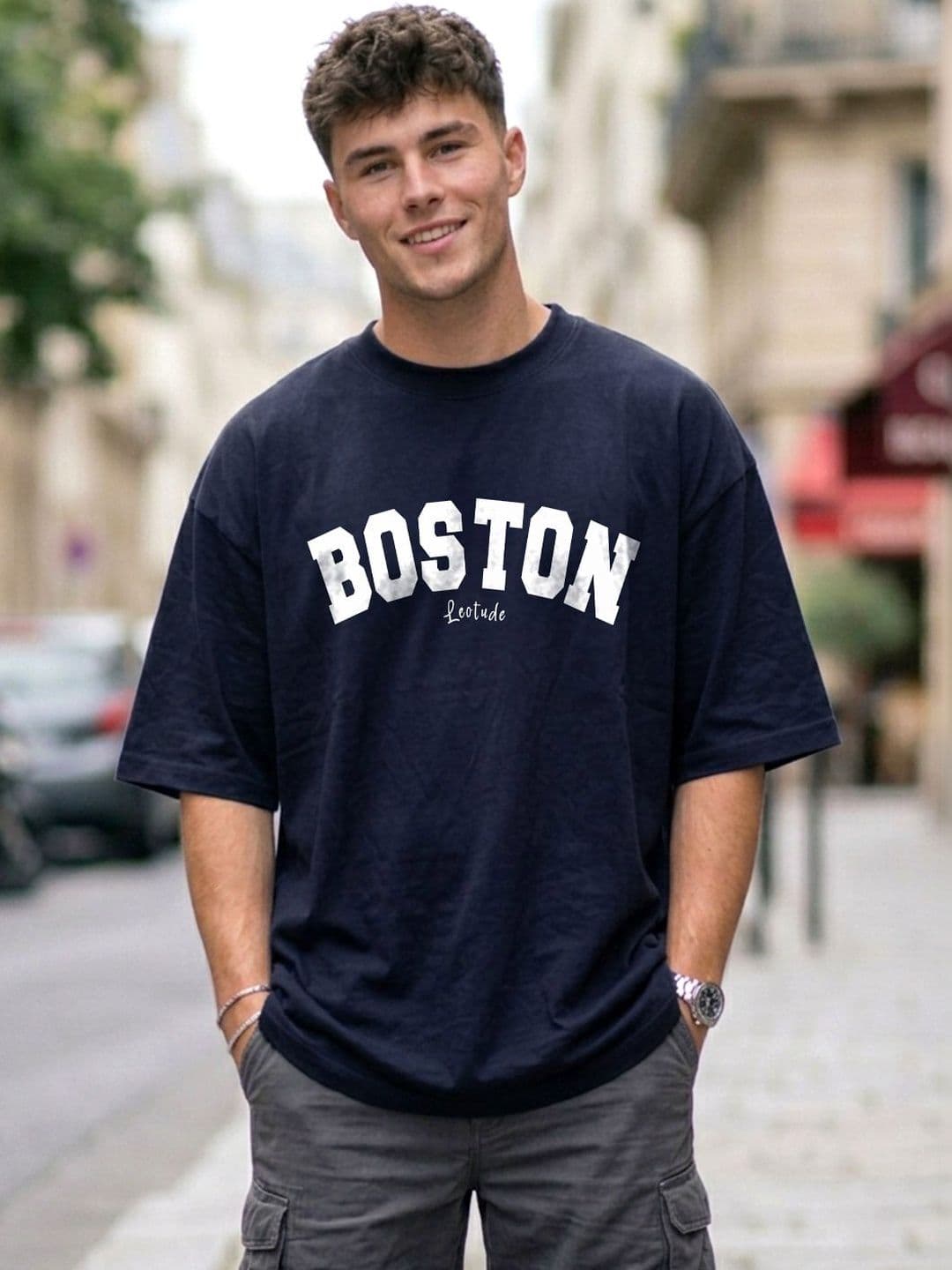Leotude Men Typography Printed T-shirt - view 1