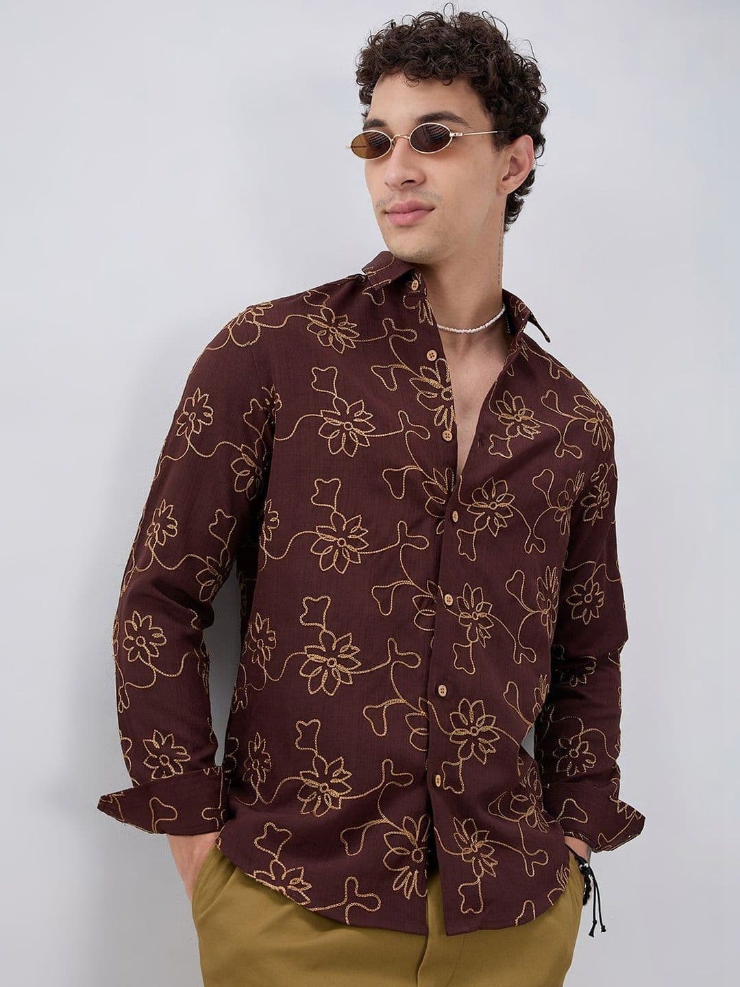 VASTRADO Men Classic Slim Fit Casual Shirt - view 1