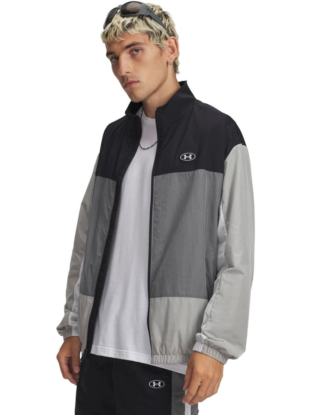 UNDER ARMOUR Colourblocked Icon Woven Track Full Zip Jacket - view 1