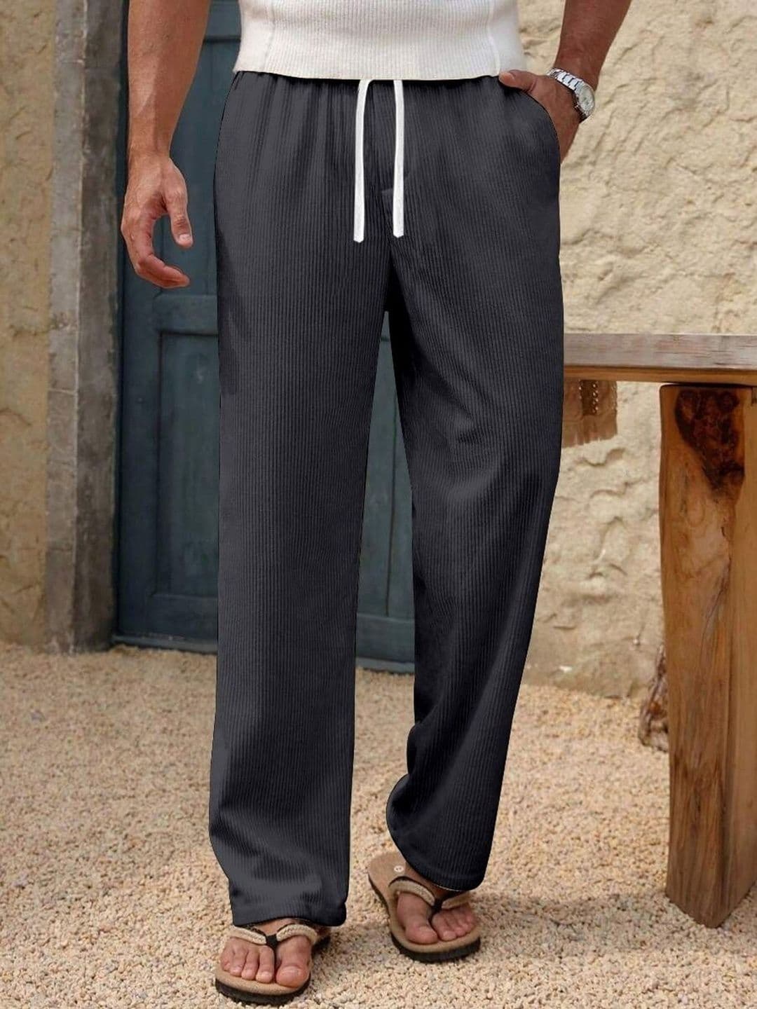 CHROVEL Men Relaxed Fit Joggers - view 1