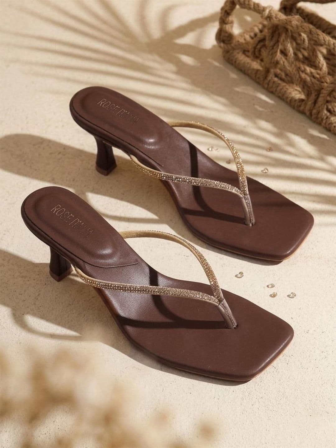 ROSE ITALIA Women Kitten Heel Sandals - view 1