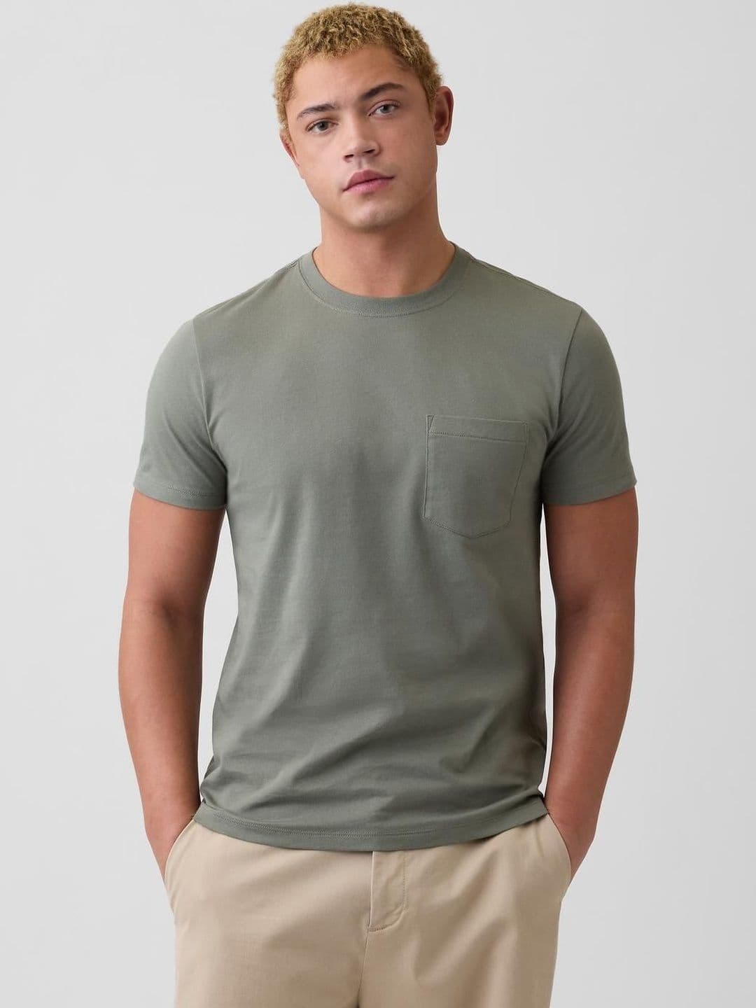 GAP Pure Cotton Crew Neck T-Shirt - view 1