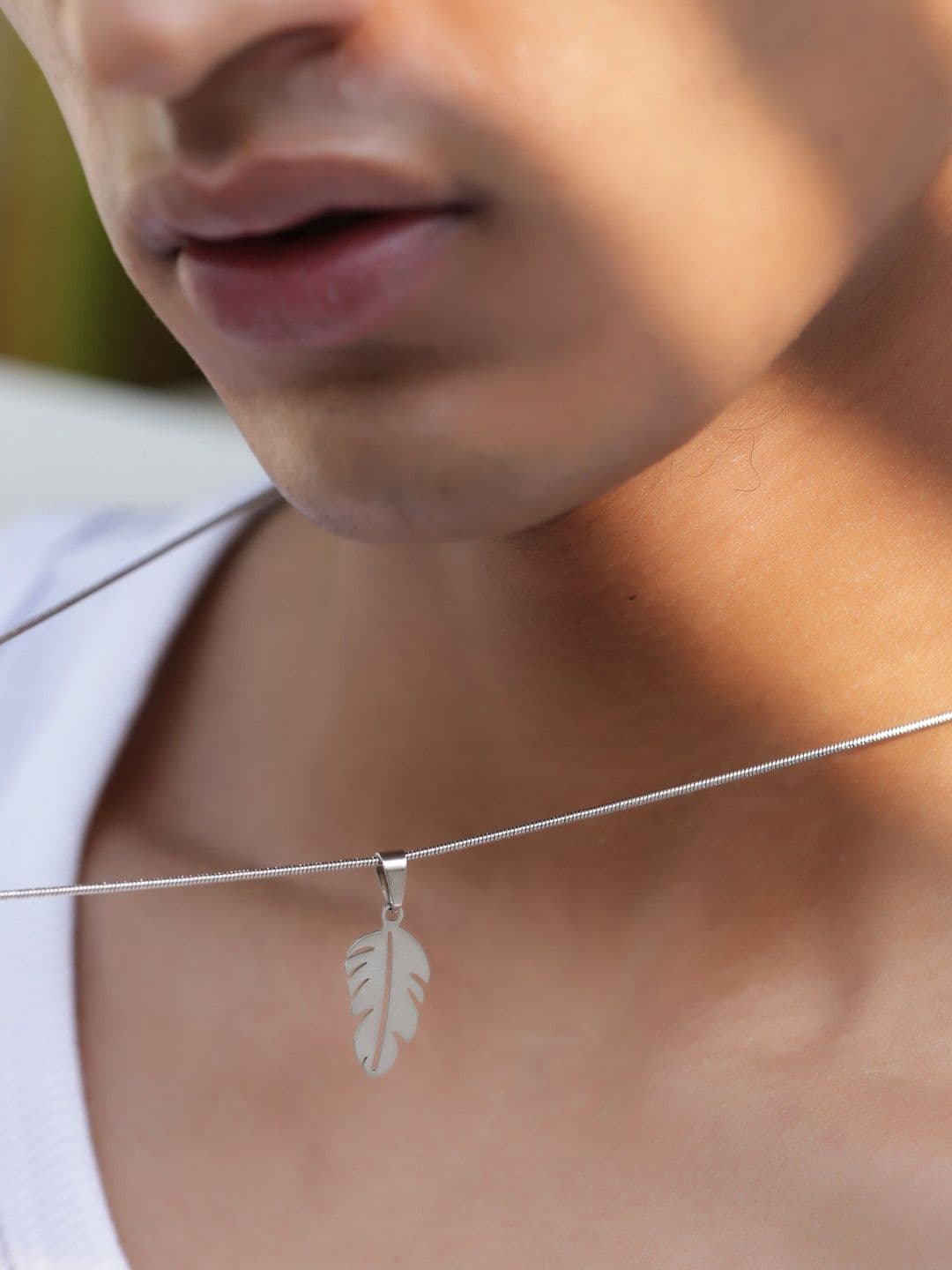 MILLER Men Silver-Plated Necklace - view 1