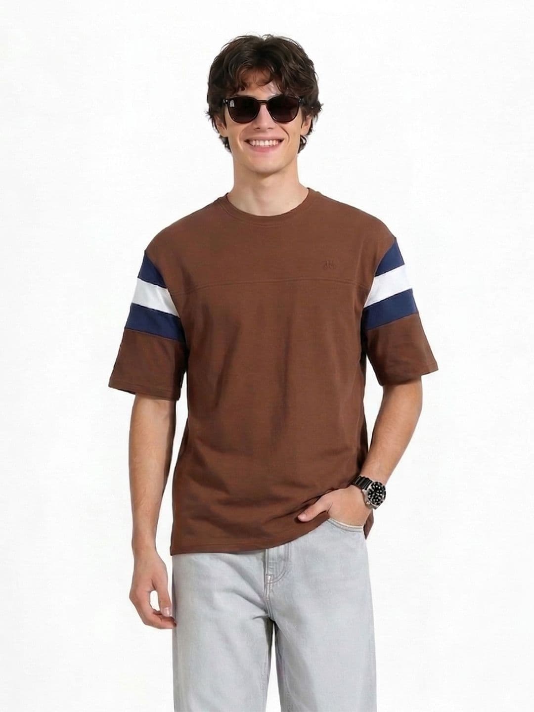 Aeropostale Relaxed Fit Pure Cotton T-shirt - view 1