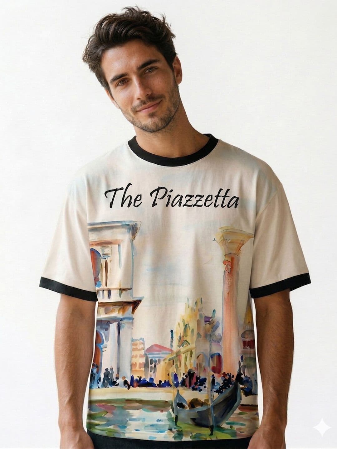 MOHICANS Men Oversized Drop Shoulder Printed Tshirts - view 1