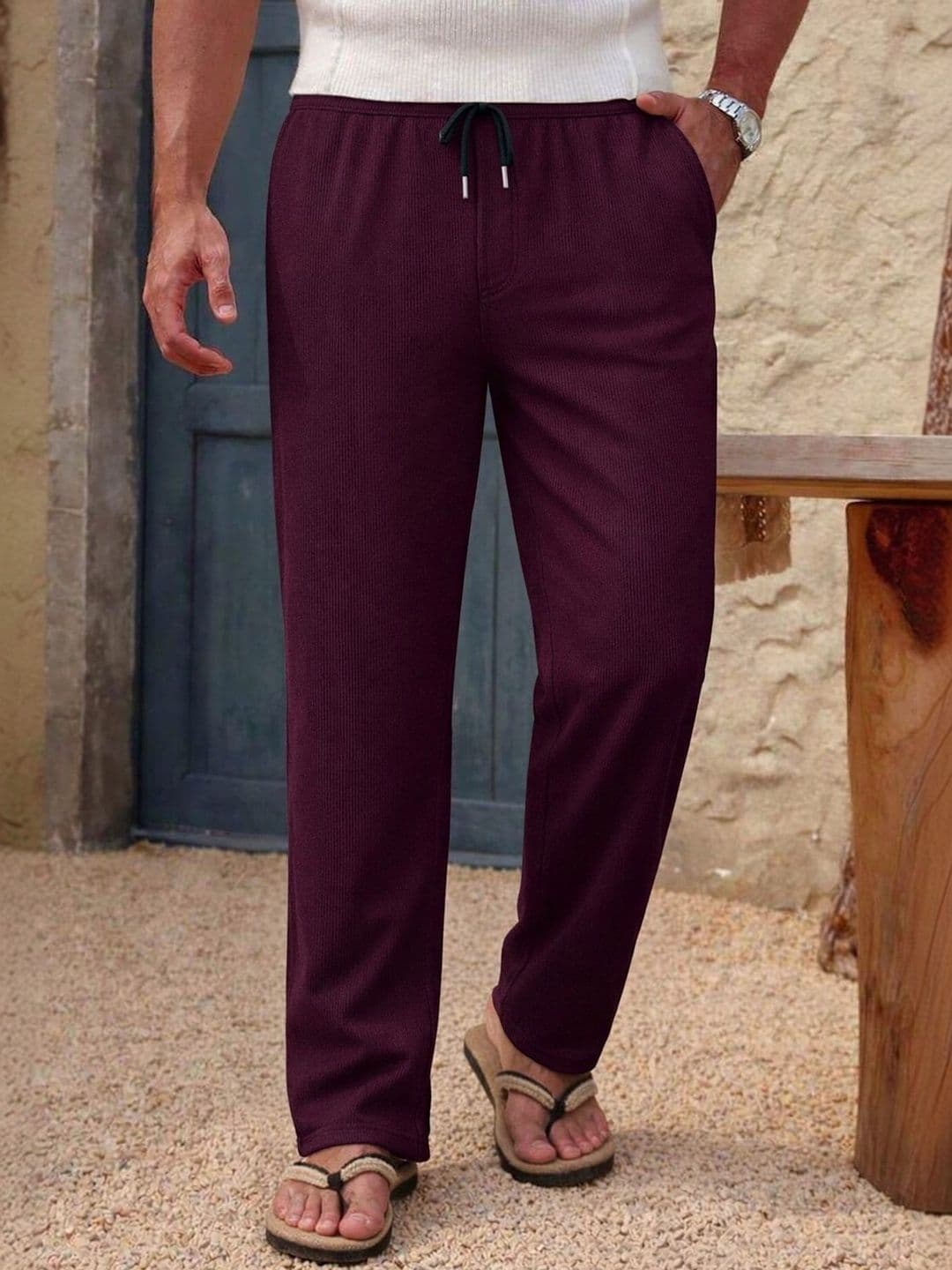 CHROVEL Men Relaxed Fit Joggers - view 1