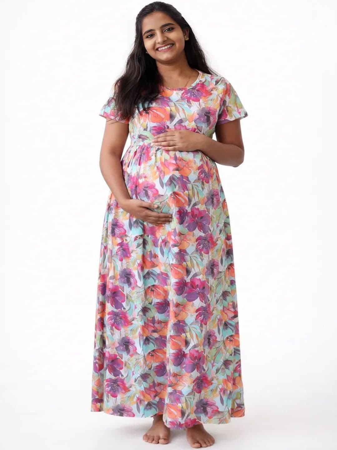 MITOS Printed Maxi Nightdress - view 1
