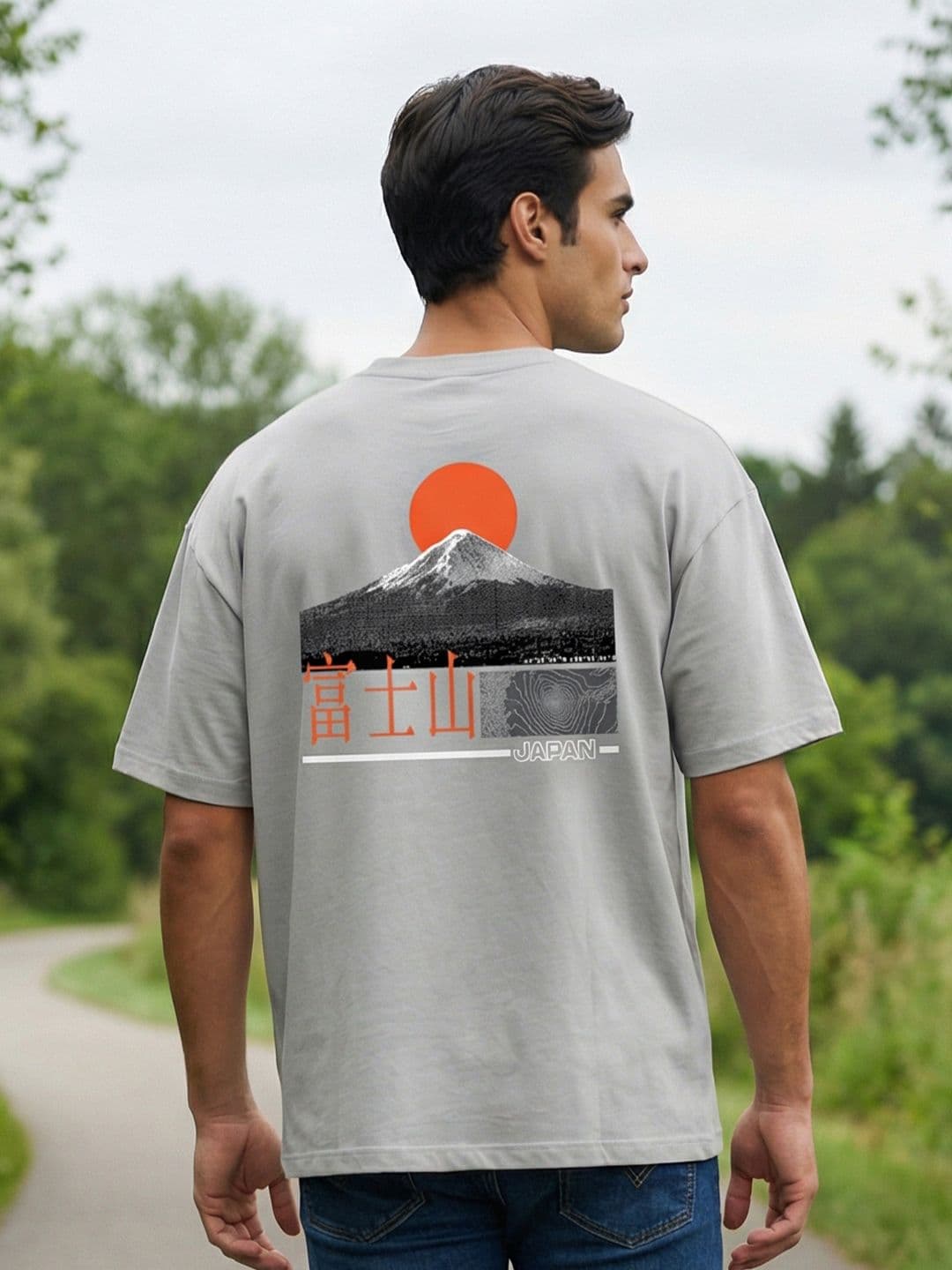 NOBERO Men Graphic Printed Round Neck Cotton T-shirt - view 1