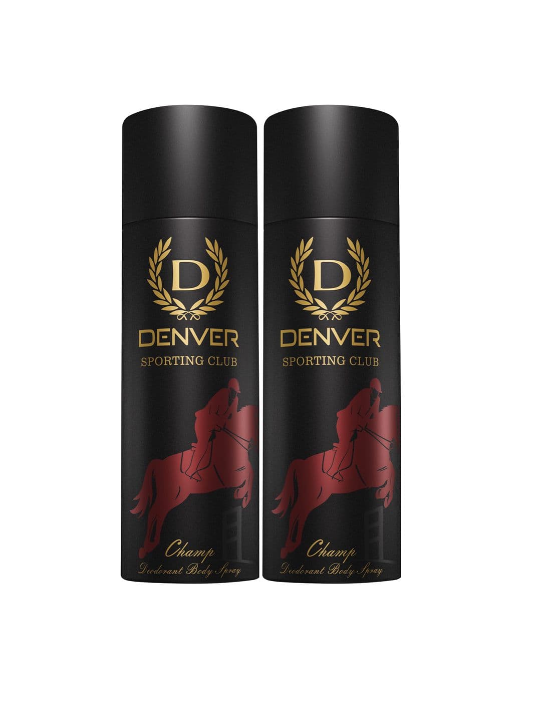 Denver Men Set Of 2 Sporting Club Champ Body Deodorant Sprays - 180 ml Each - view 1
