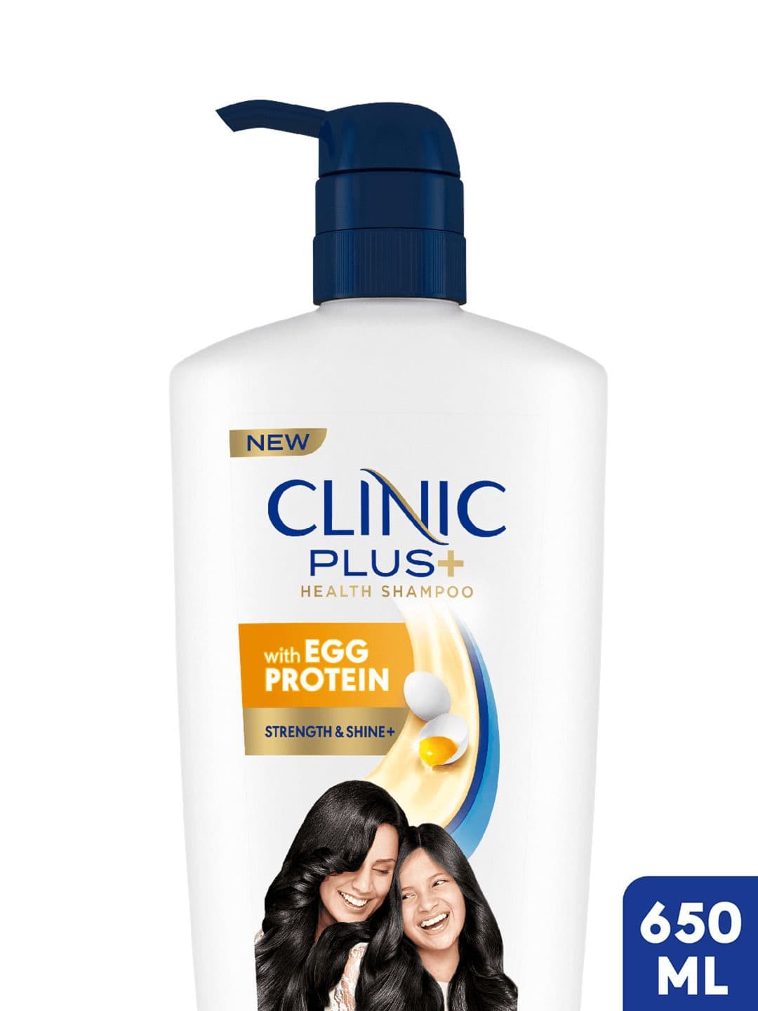Clinic Plus Strength & Shine Shampoo with Egg Protein To Boost Hair Shine - 650 ml - view 1