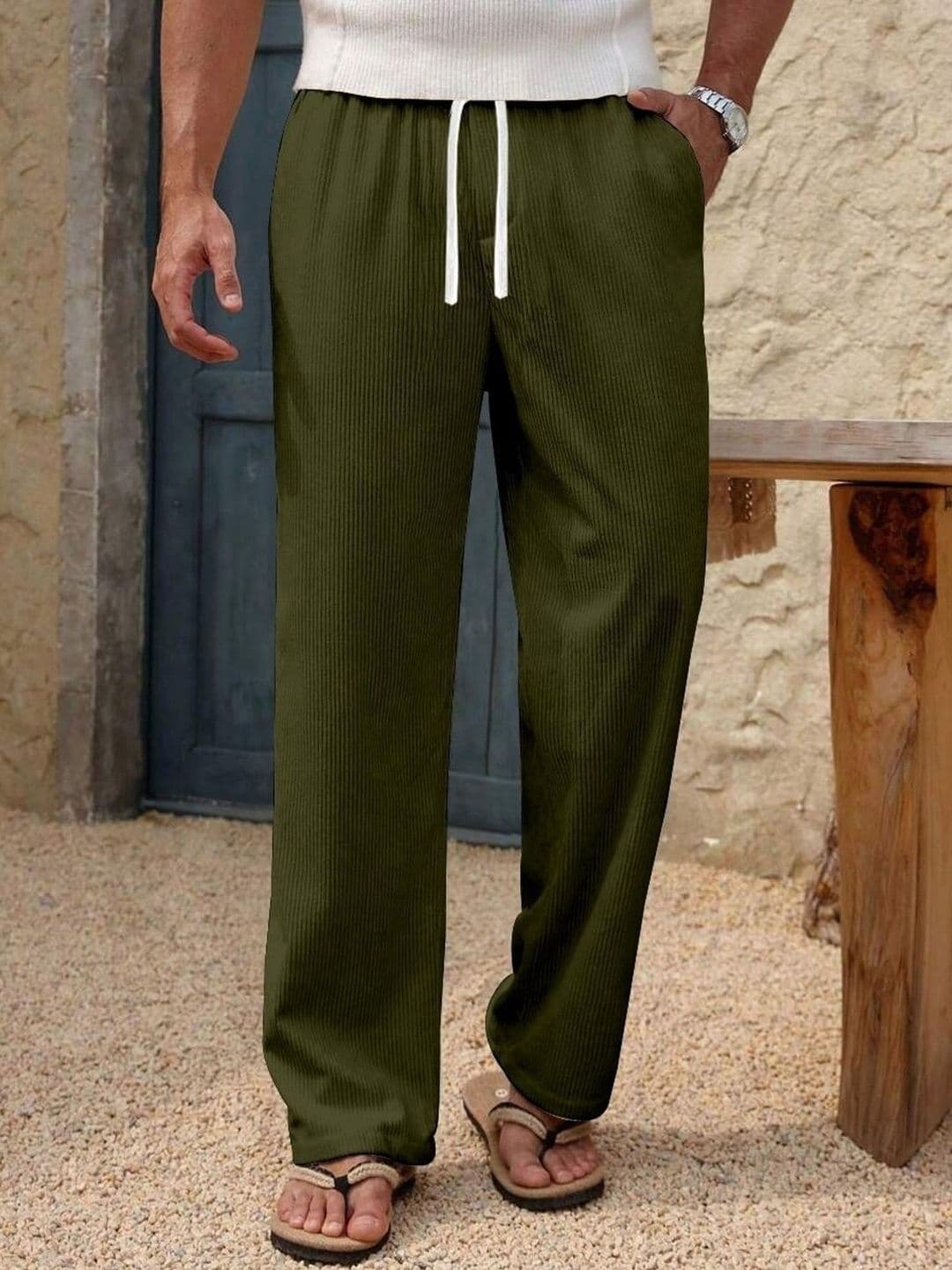 CHROVEL Men Relaxed Fit Joggers - view 1