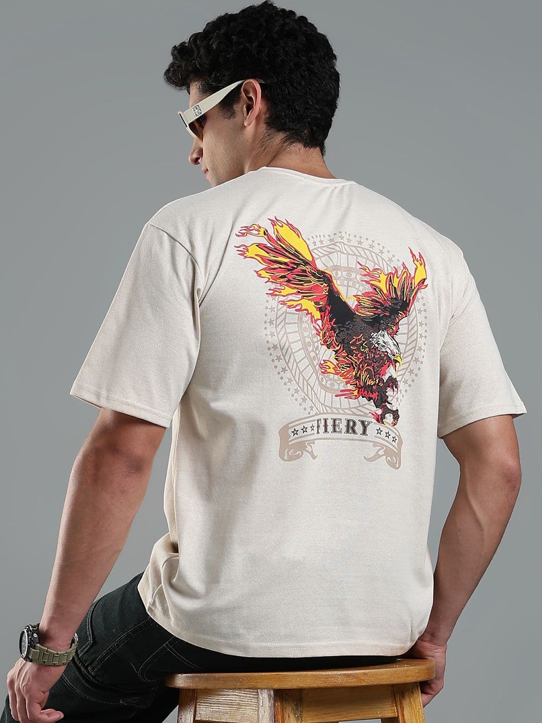LEWEL Men Printed T-shirt - view 1