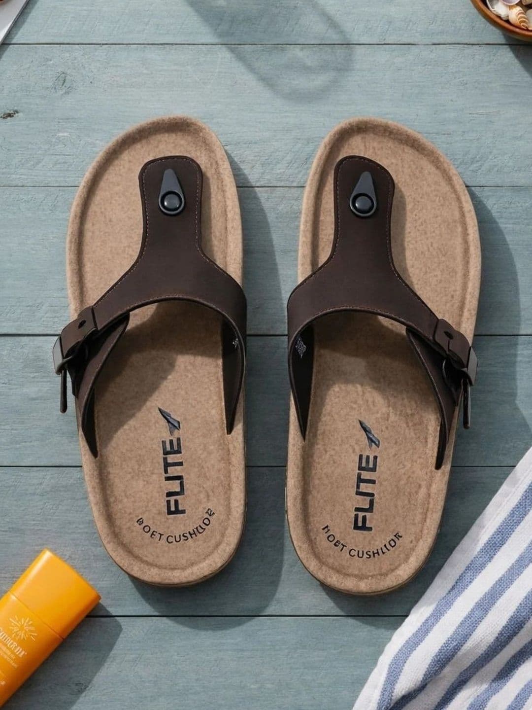 FLITE Men Rubber Flip Flops - view 1