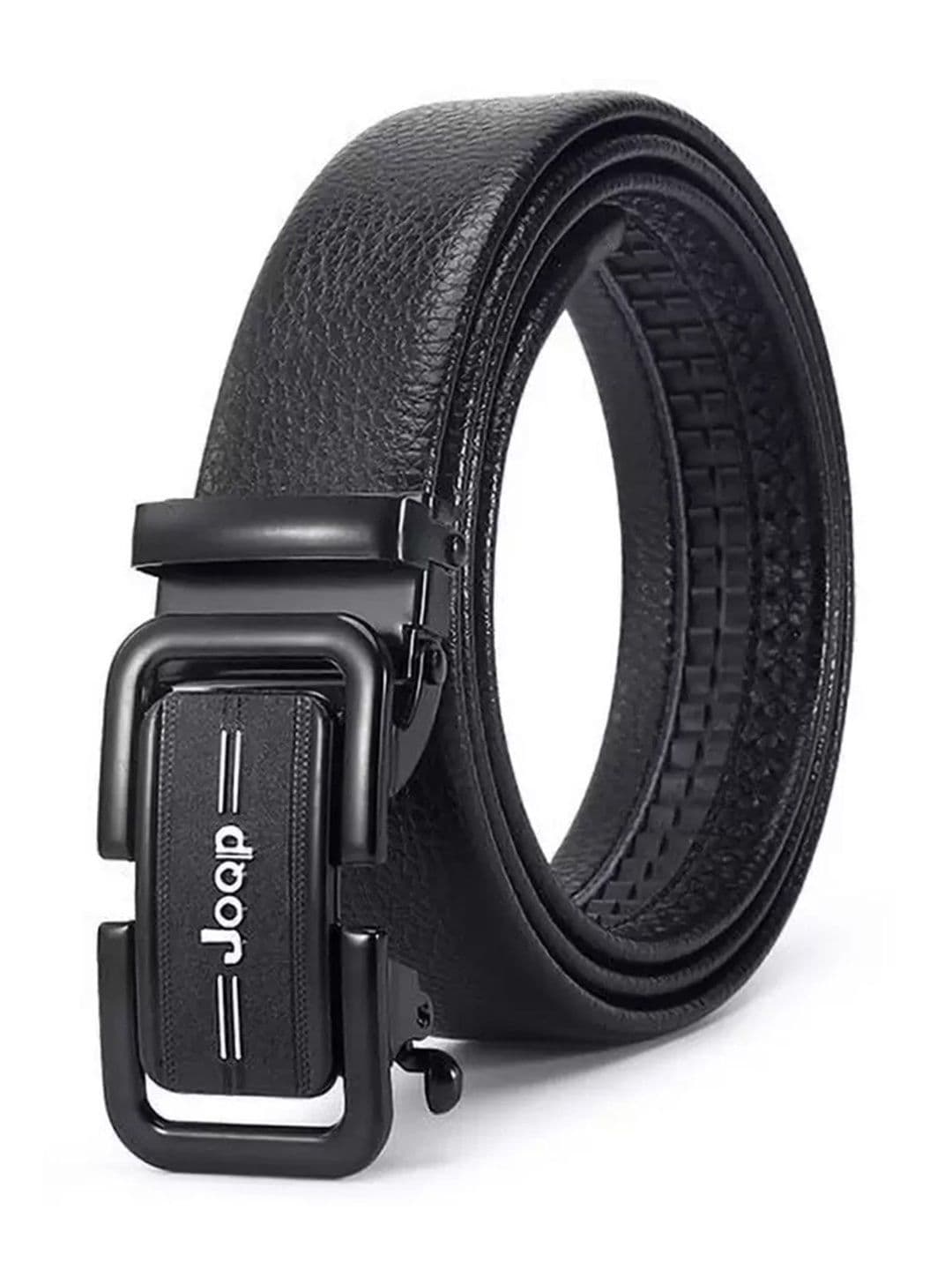 The Roadster Lifestyle Co Textured Belt With Auto lock Buckle - view 1