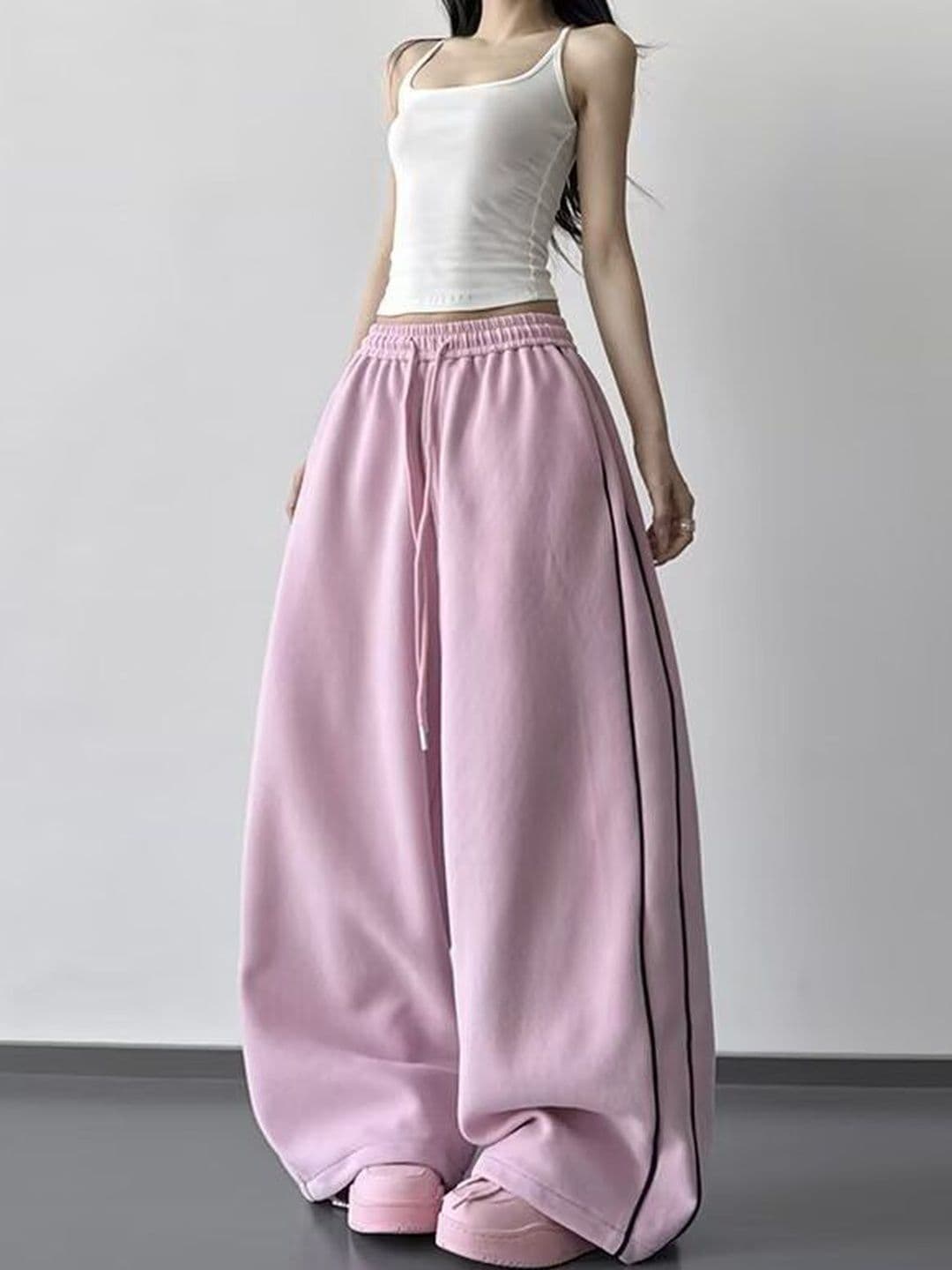 StyleCast x Revolte Women Loose Fit Easy Wash Trousers - view 1