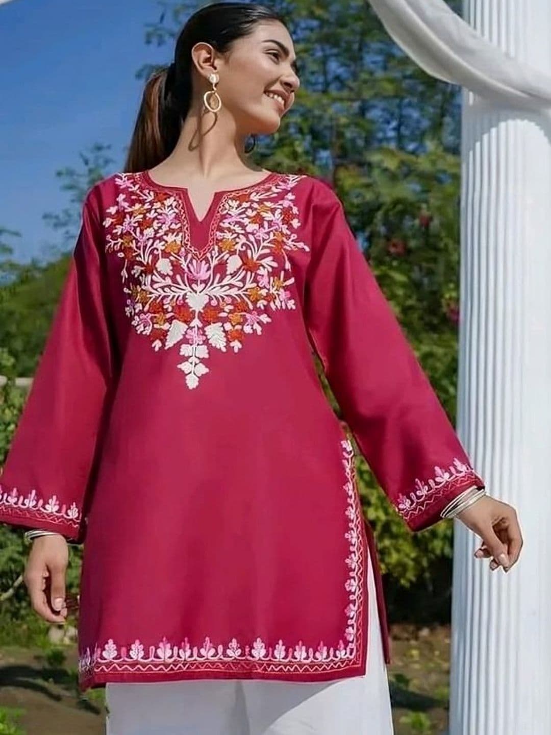 Maeswag Embroidered Tunic - view 1