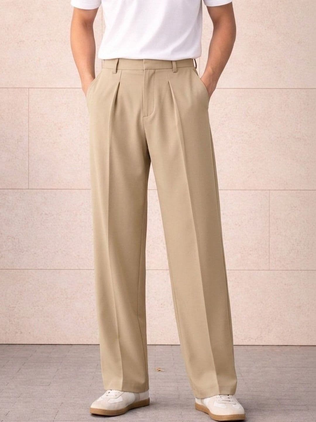 NOWI Men Pleated Trousers - view 1