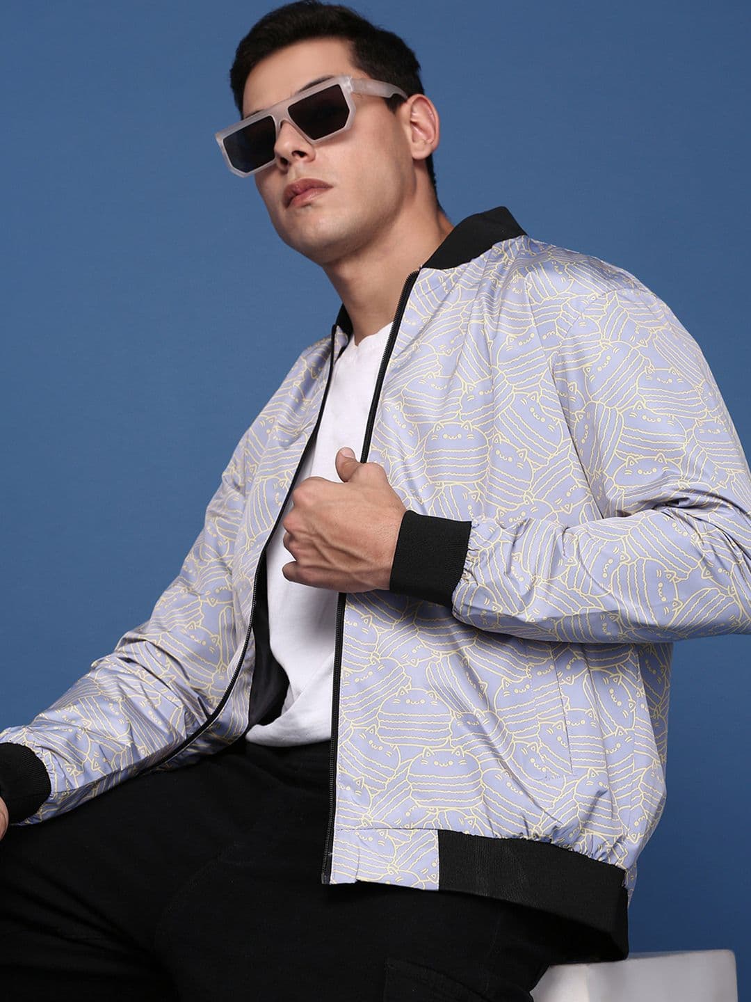 SHOWOFFFF Men Lightweight Bomber Jacket - view 1
