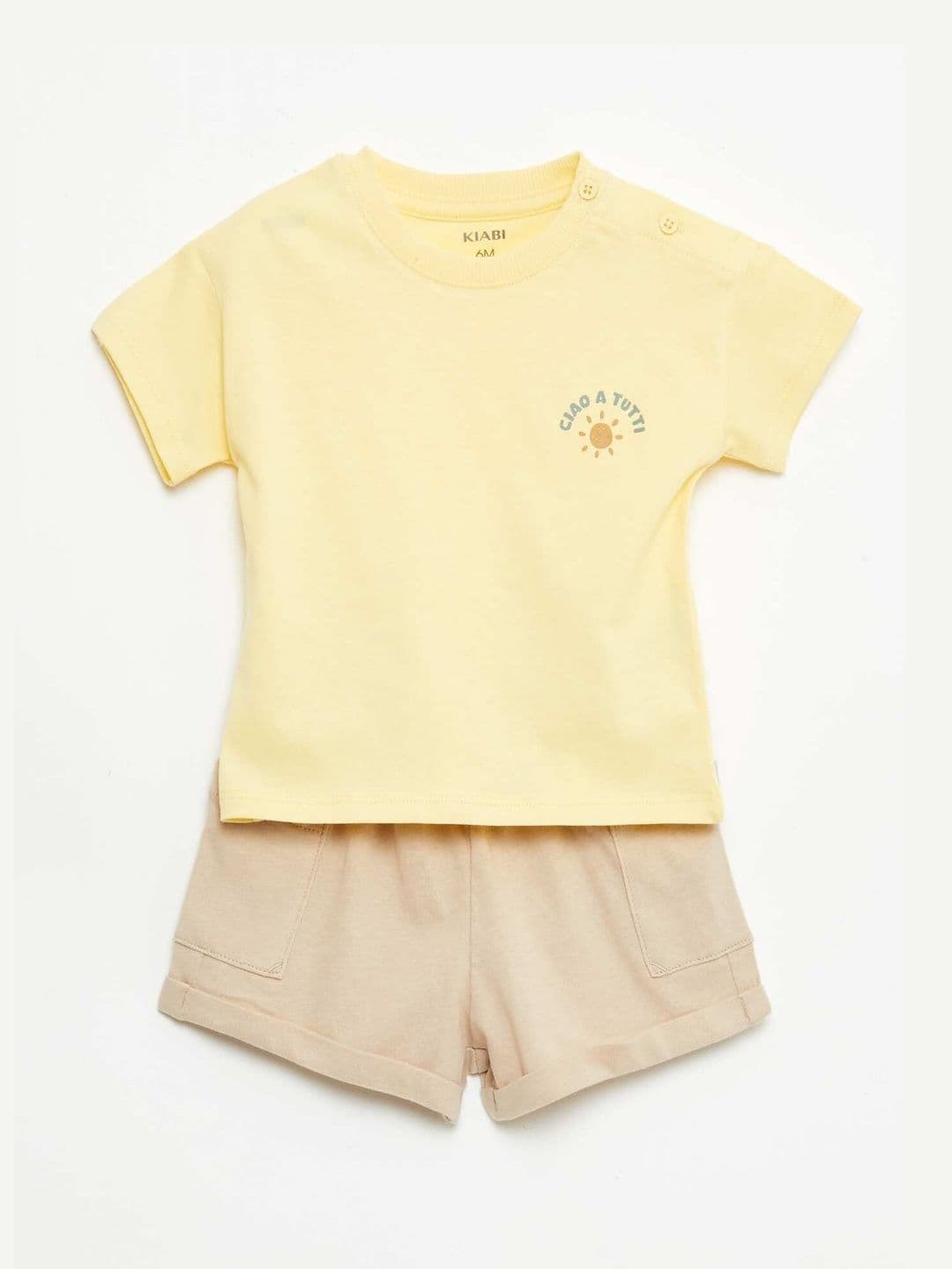 KIABI Boys Printed T-shirt with Shorts - view 1