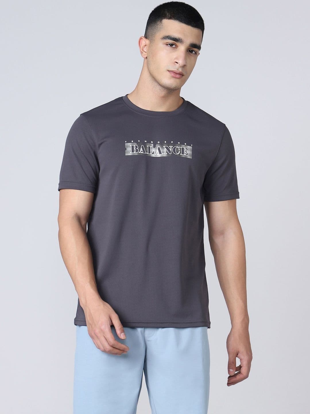 Technosport Men Typography Printed T-shirt - view 1