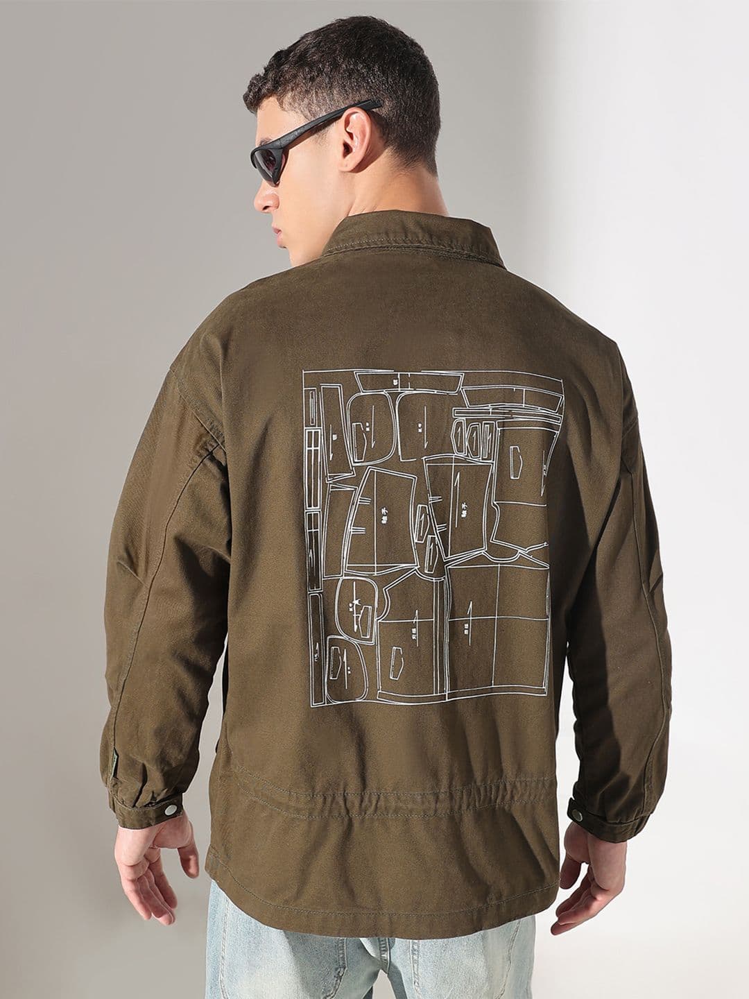 SHOWOFFFF Men Spread Collar Solid Lightweight Tailored Jacket - view 1