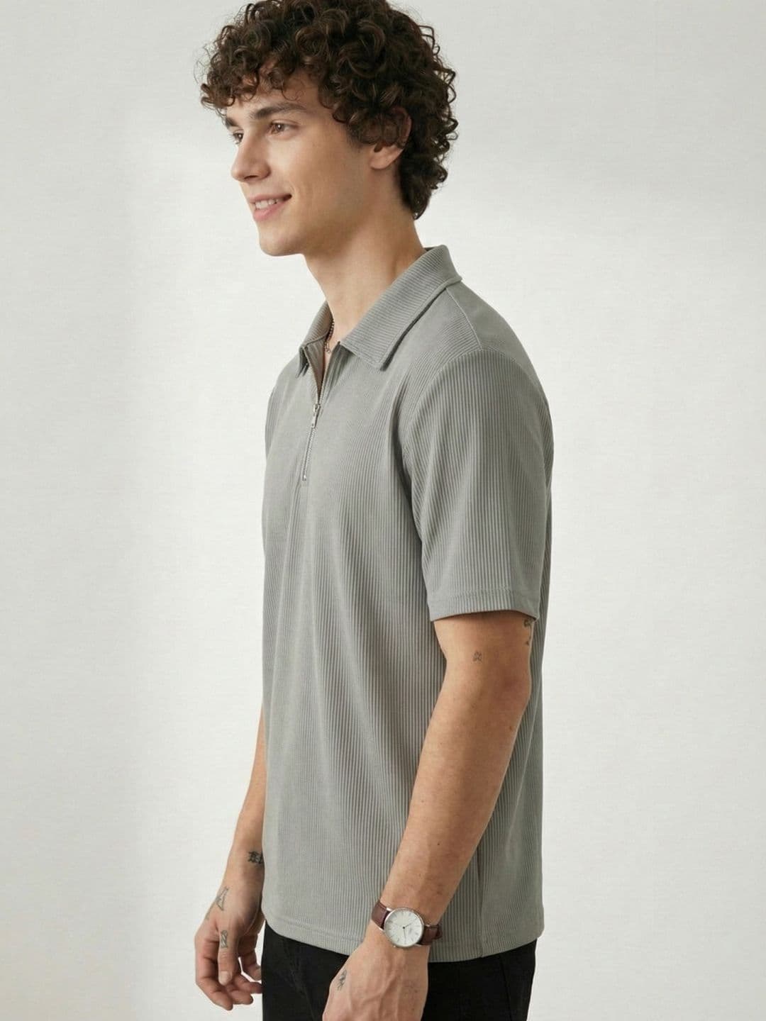 SZN Men Polo Collar T-shirt - view 1