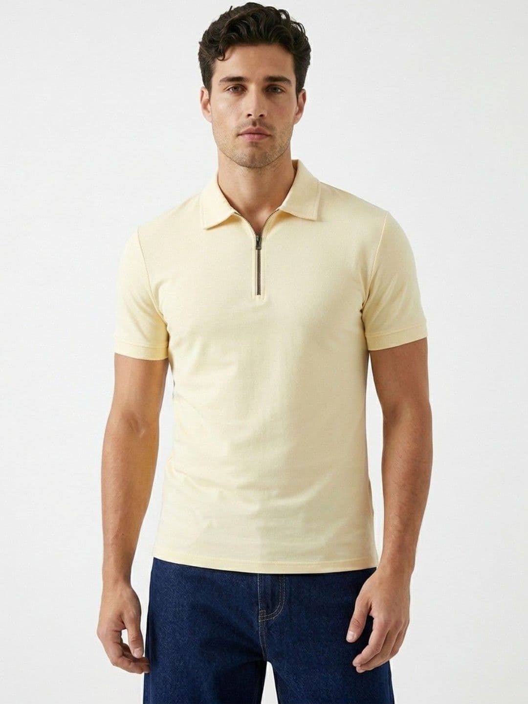 HERE&NOW Men Polo Collar T-shirt - view 1