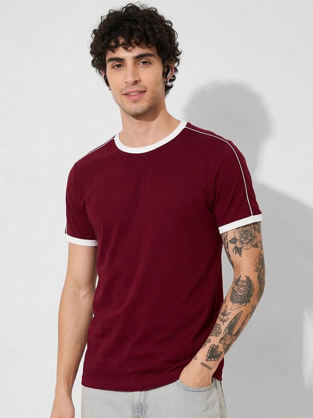 MOHICANS Men Ringer Relaxed fit Cotton T-shirt - view 1