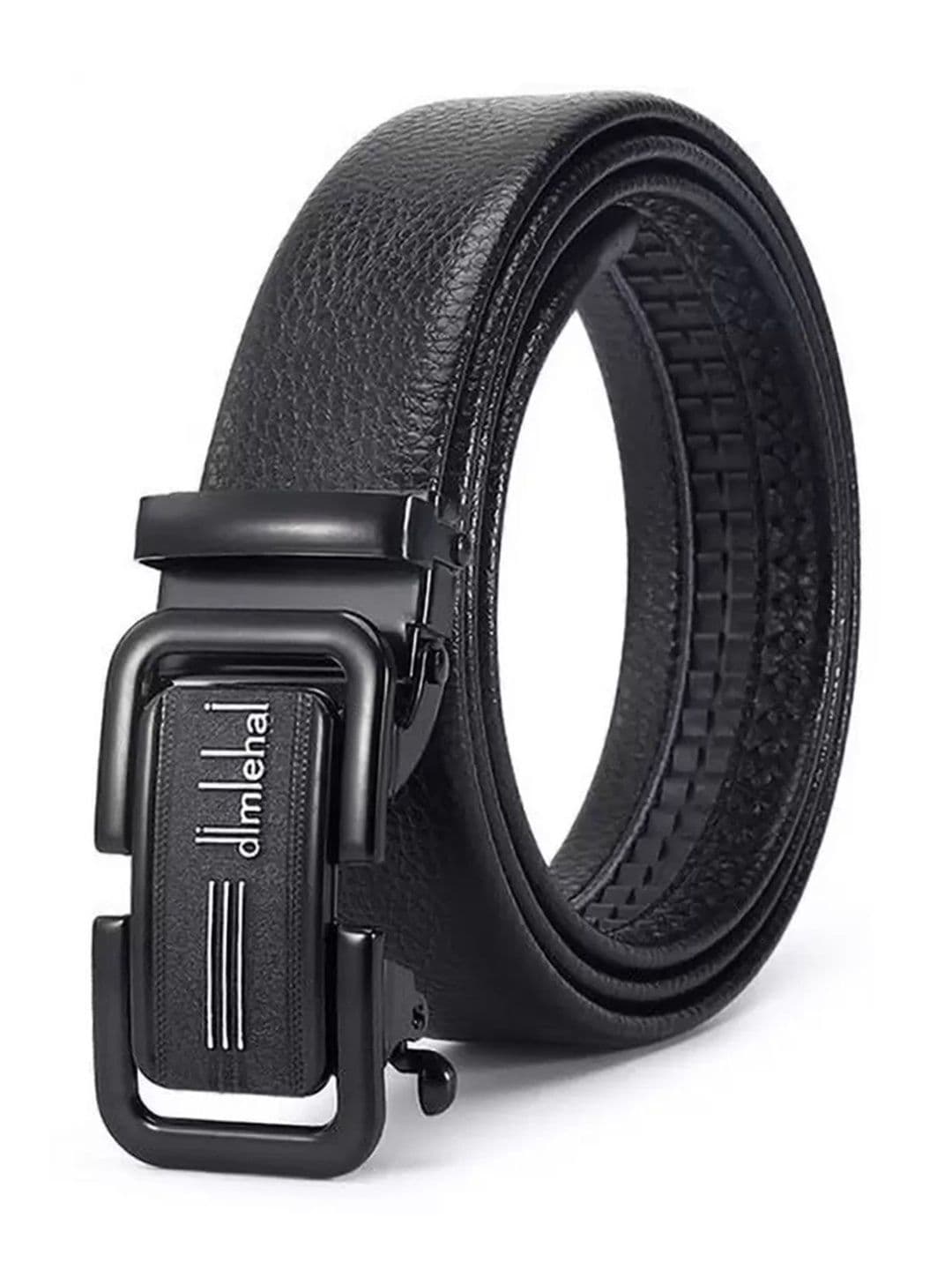 The Roadster Lifestyle Co Textured Belt With Auto lock Buckle - view 1