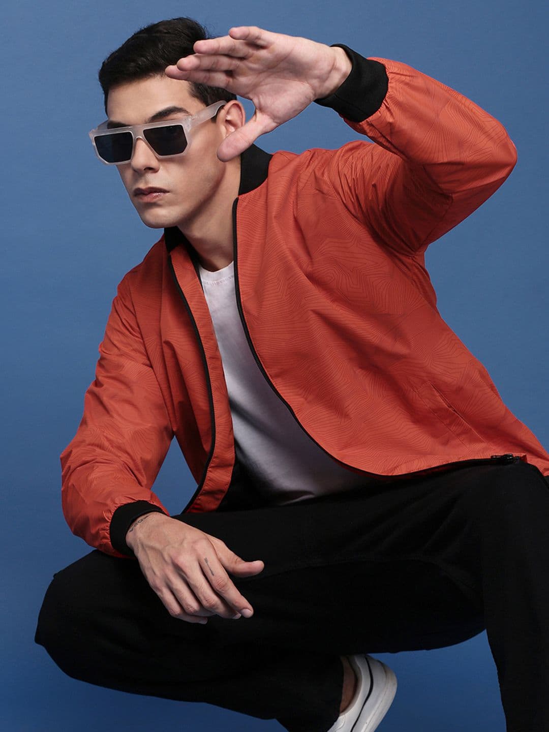 SHOWOFFFF Men Lightweight Bomber Jacket - view 1
