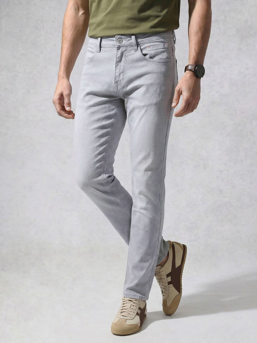 WROGN Men Slim Fit Stretchable Jeans - view 1