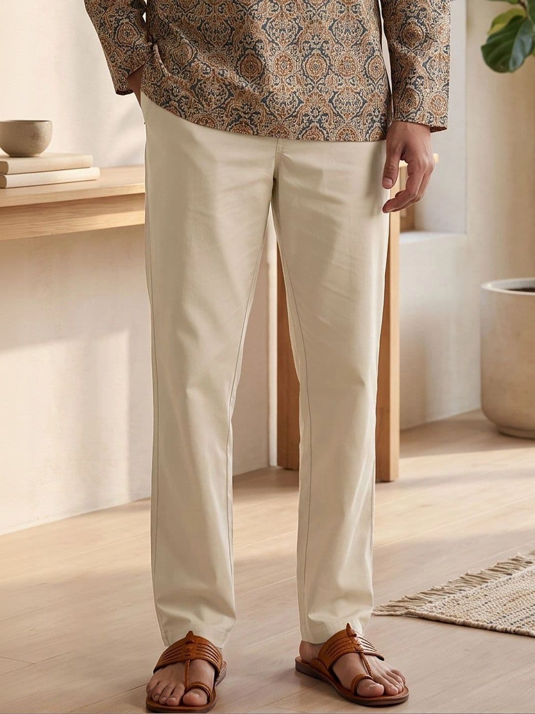 XYXX Men Straight-Leg Cotton Lounge Pants - view 1