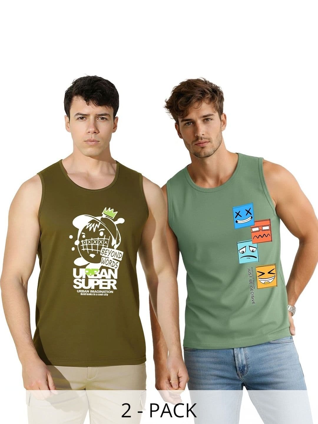 MINISTRY OF FRIENDS Men 2 Printed T-shirt - view 1
