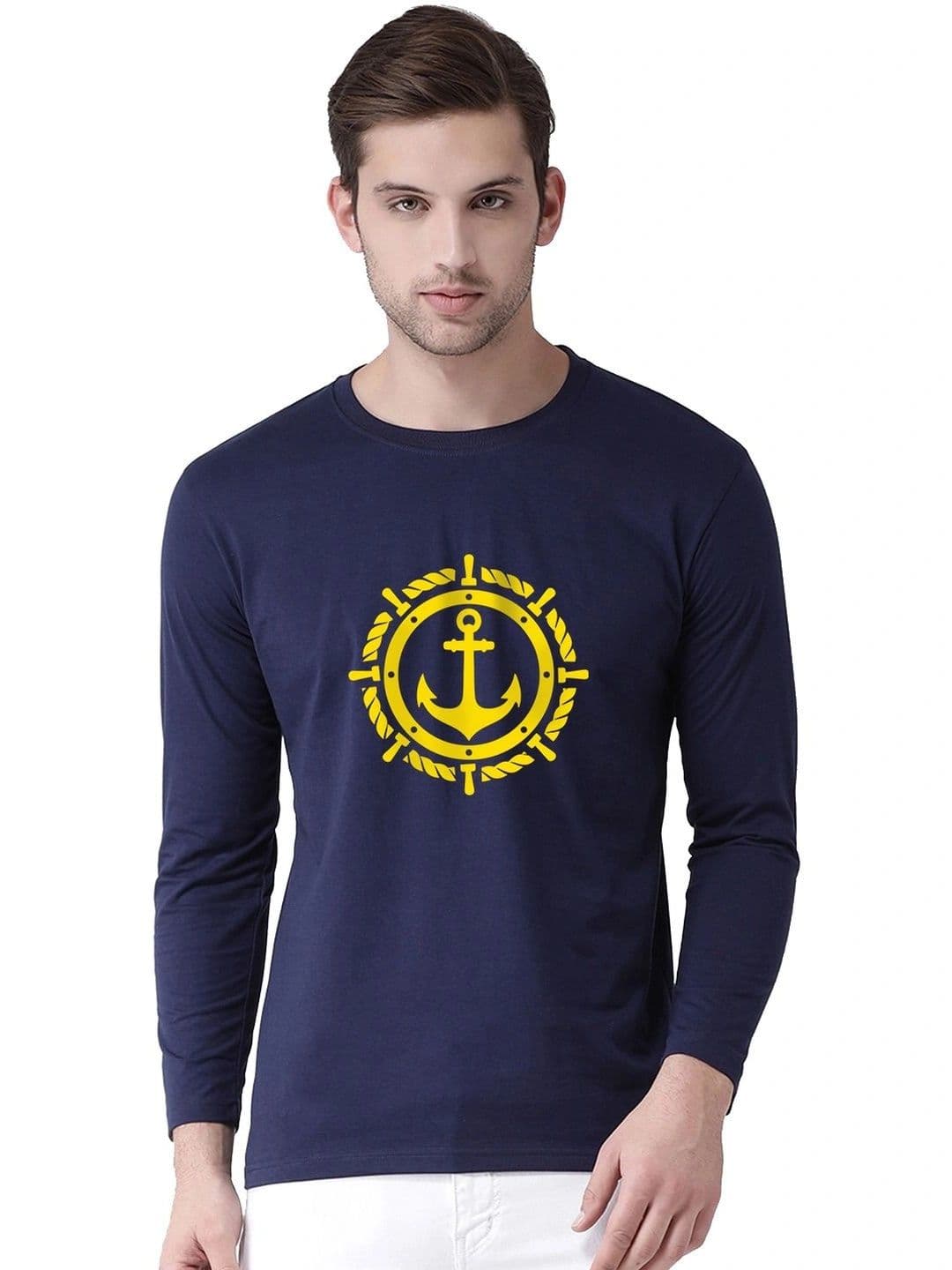 Moda Rapido X Organic Chics Men Printed Bio Finish Slim Fit T-shirt - view 1