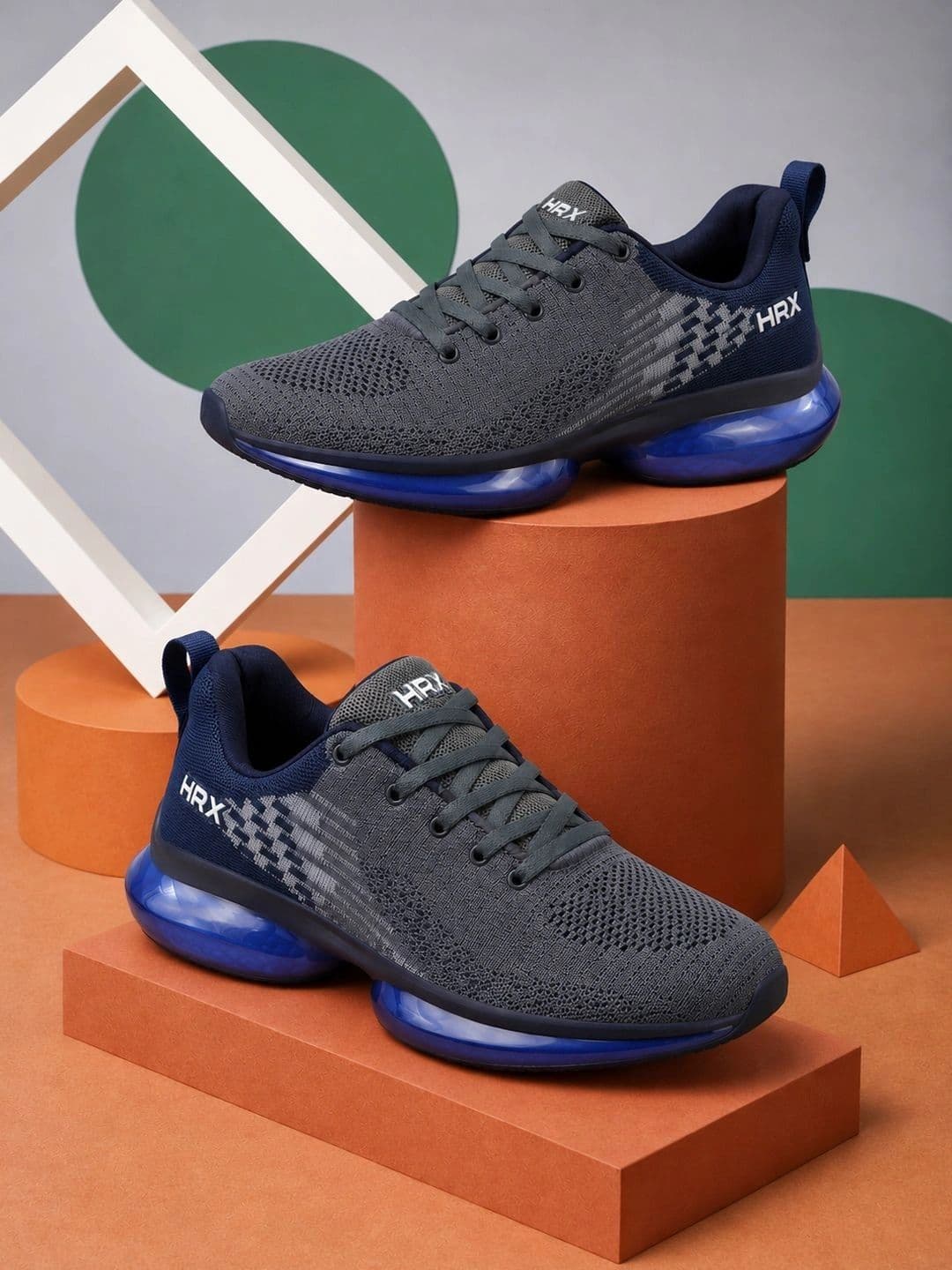 HRX by Hrithik Roshan Men Lace Up Running Shoes - view 1