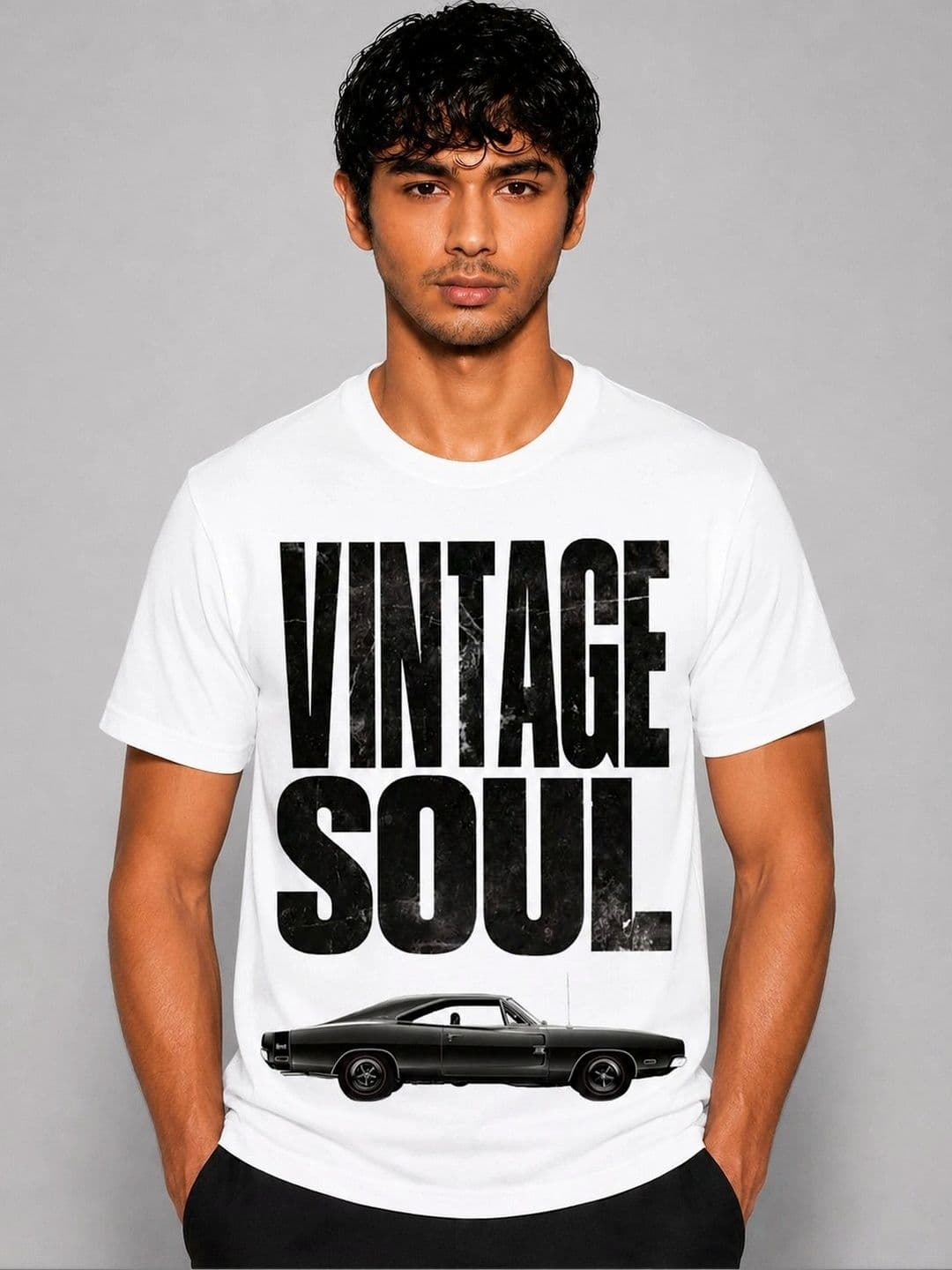 The Arth India Clothing Men Printed Pure Cotton T-shirt - view 1