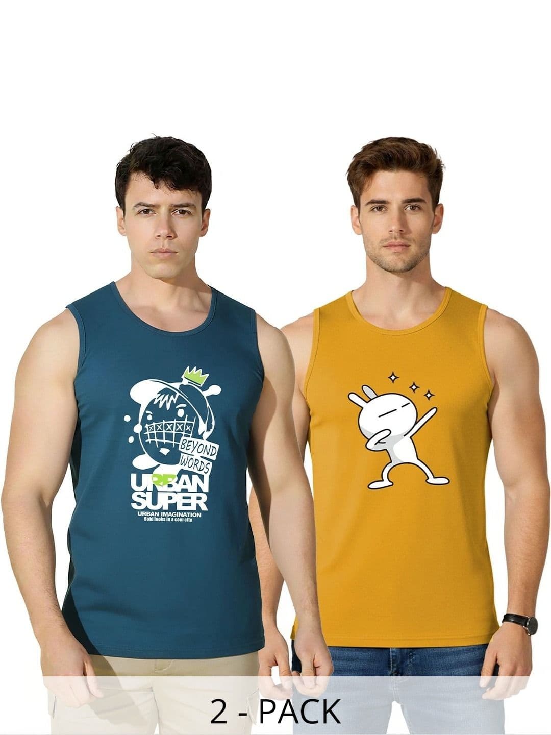 SLOWLORIS Men 2 Printed T-shirt - view 1