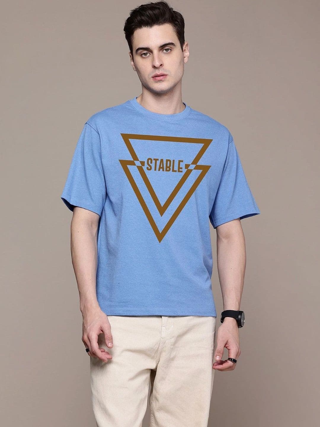 Moda Rapido Men Typography Printed T-shirt - view 1