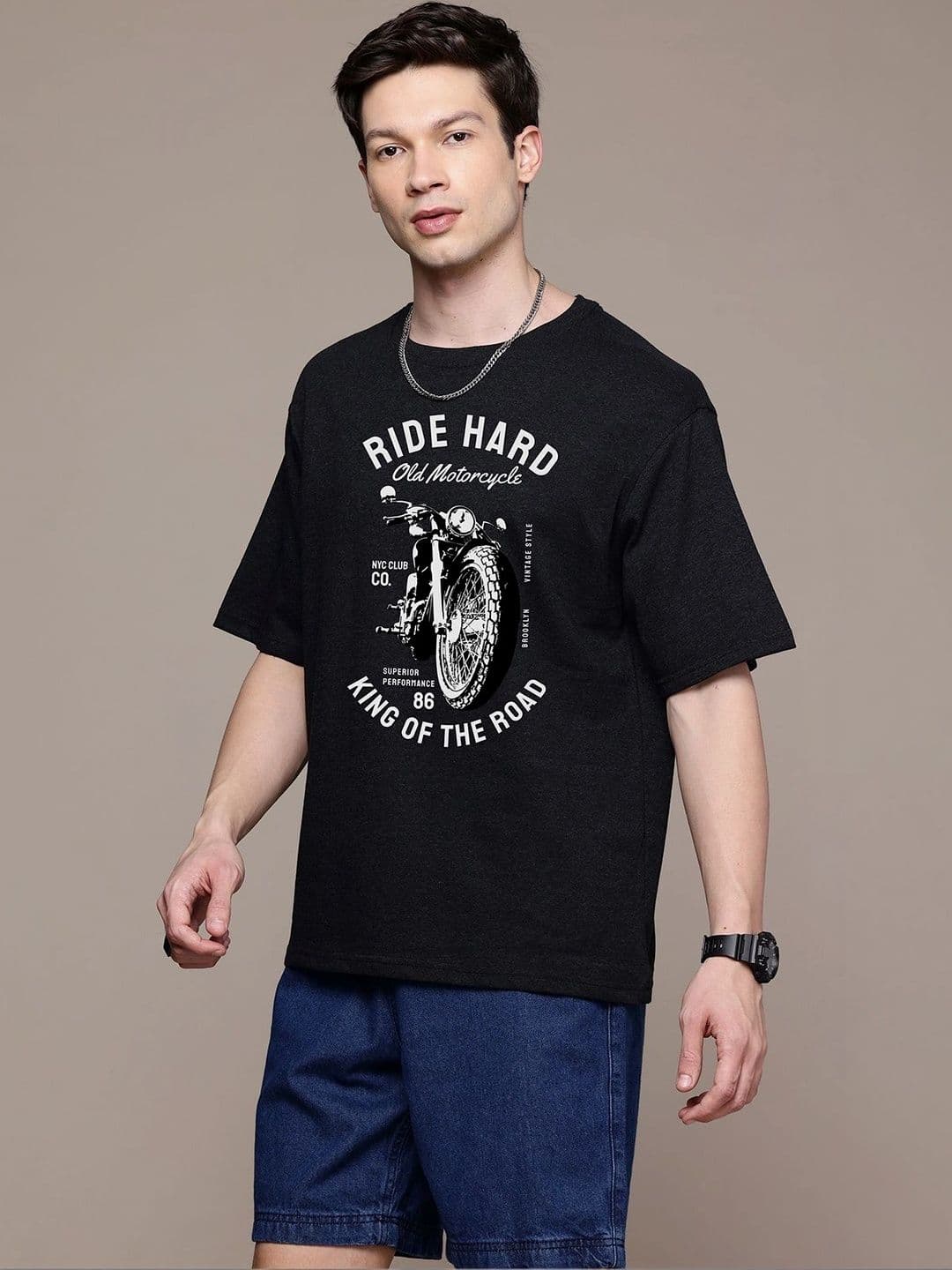 Moda Rapido Men Printed T-shirt - view 1