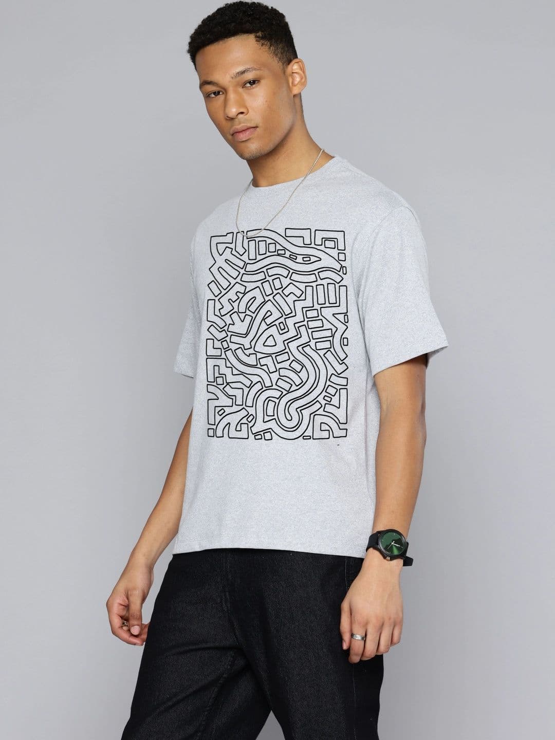 Moda Rapido Men Printed T-shirt - view 1