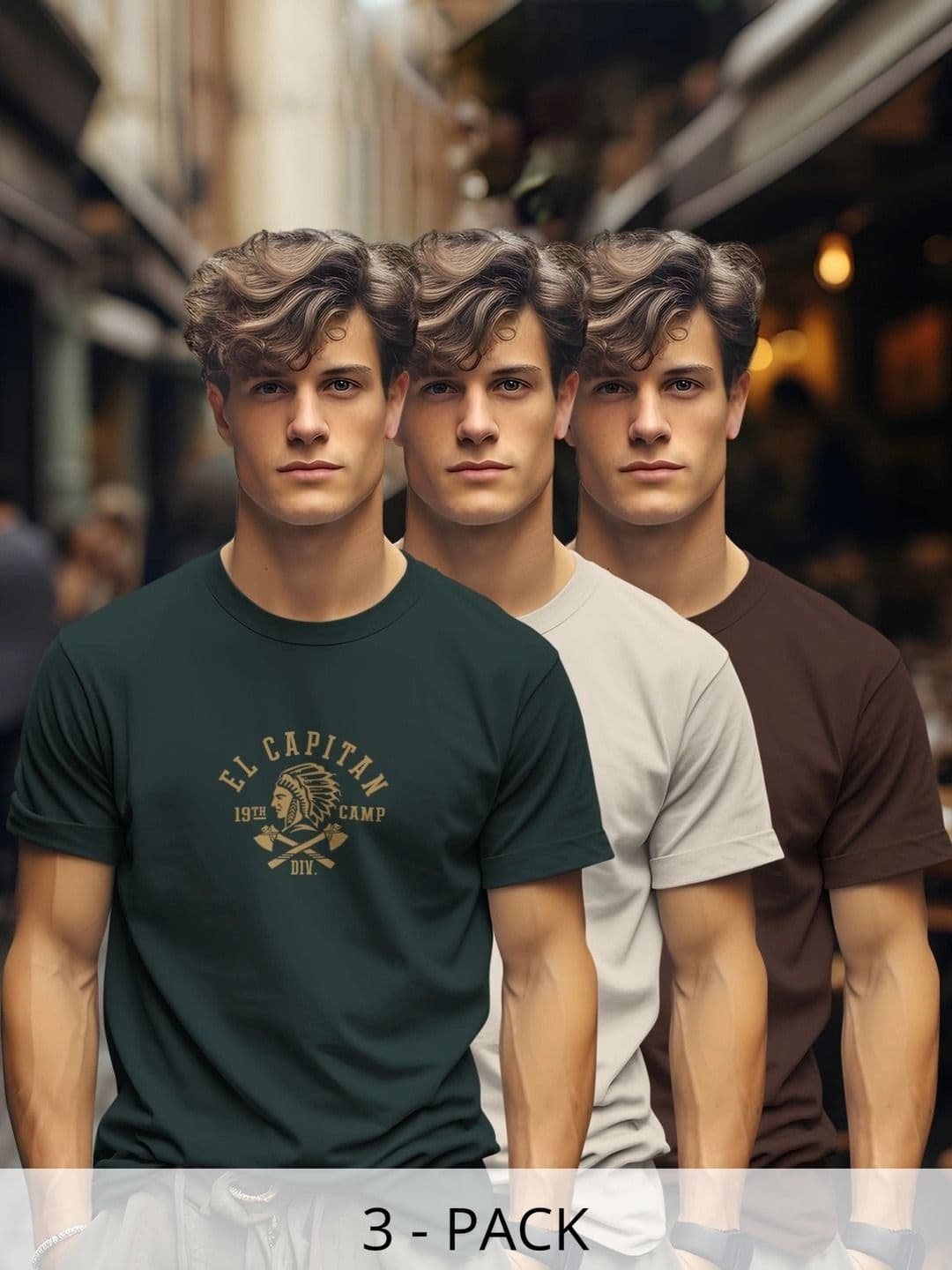 BULLMER Men 3 Printed T-shirt - view 1