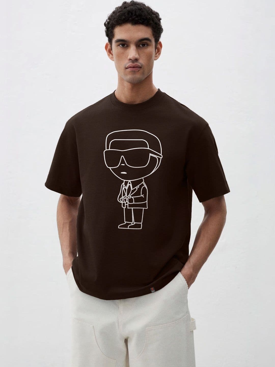 Moda rapido X TOGS & TERRE Men Printed Organic Cotton Blend T-shirt - view 1