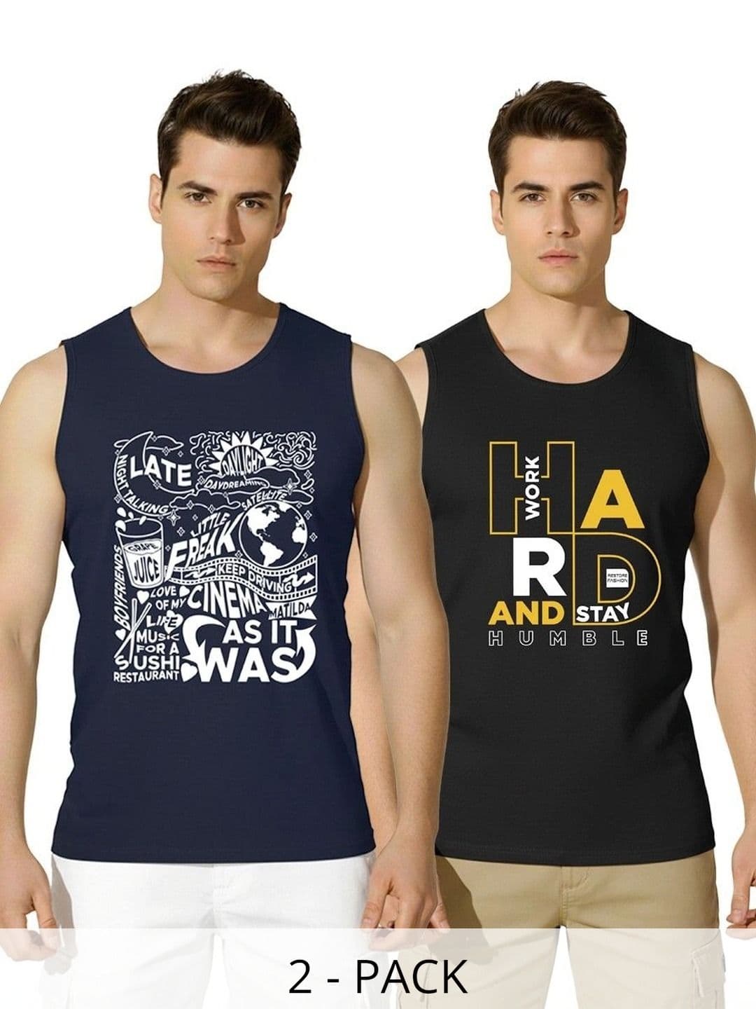 SKY HARBOAR Men Typography 2 Printed T-shirt - view 1