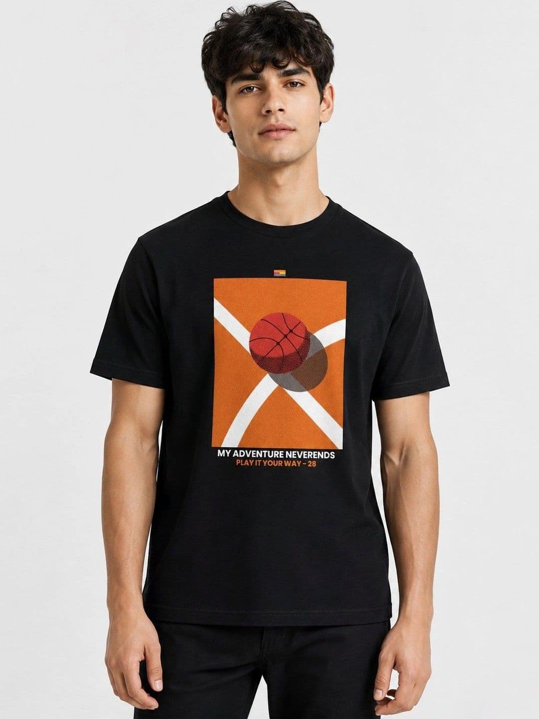 My Adventure Neverends Men Printed T-shirt - view 1