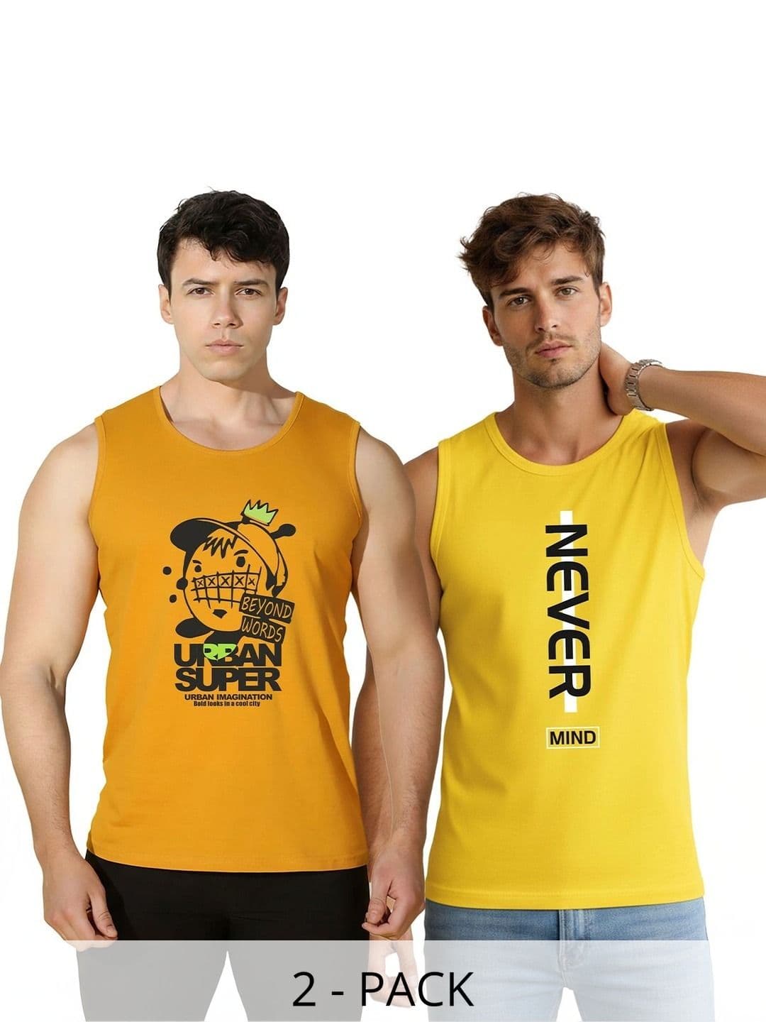 CRYPTIC Men 2 Printed T-shirt - view 1