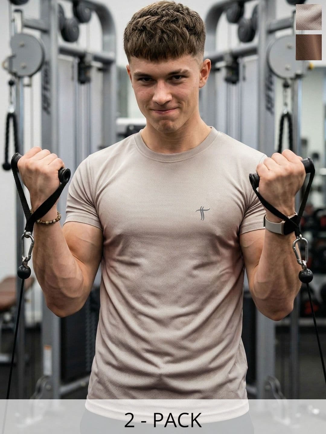 T.T. Men Brand Logo 2 Dri-FIT T-shirt - view 1