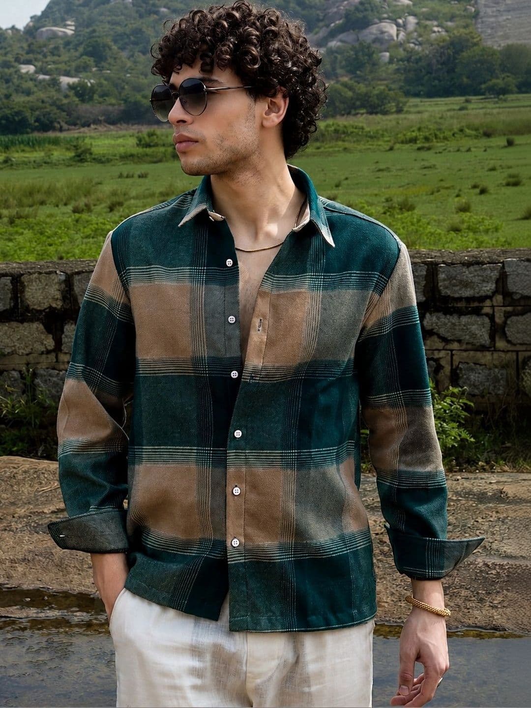 Metronaut Men Checked Casual Shirt - view 1