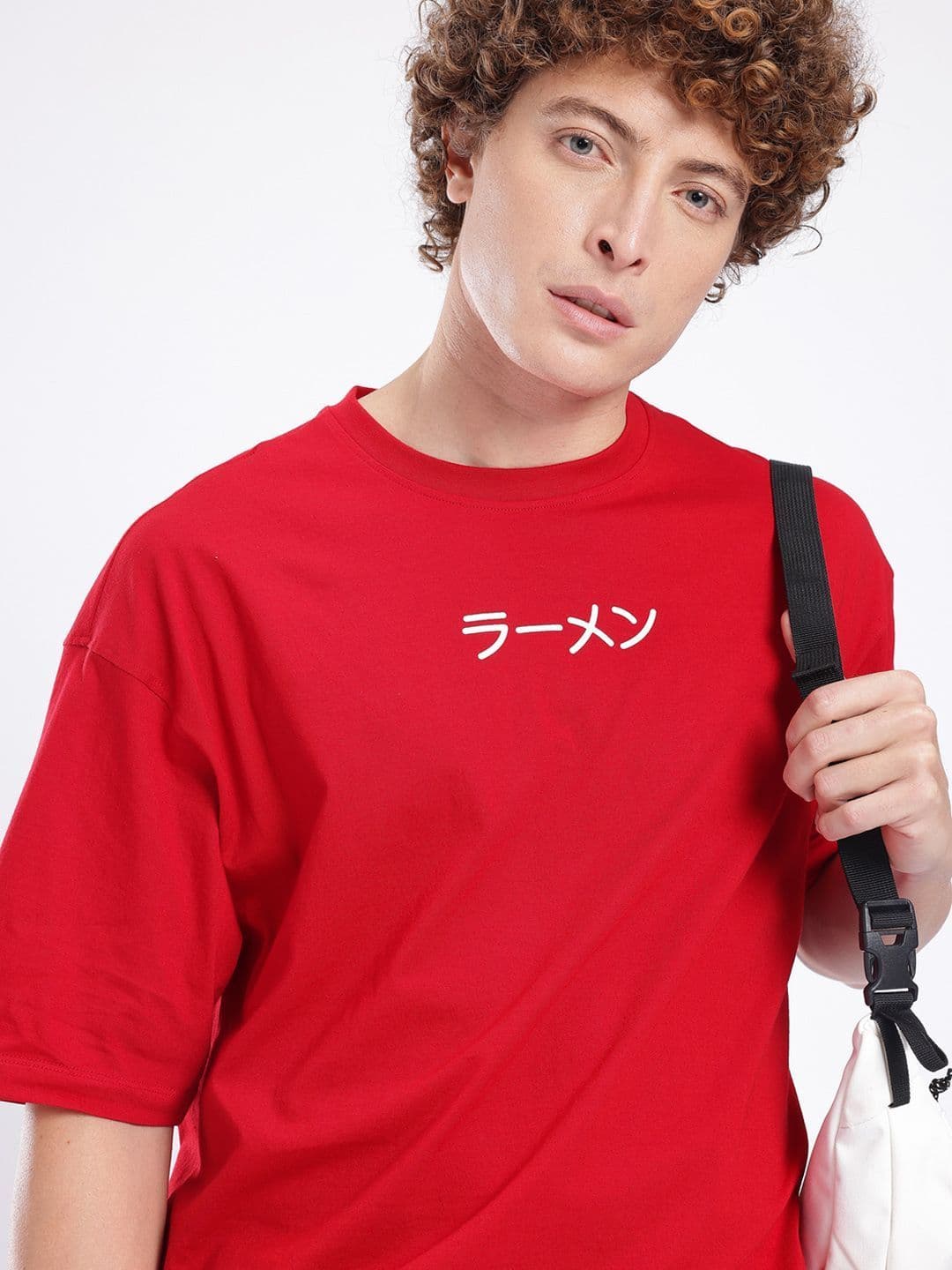 glitchez Men Graphic Printed Oversized T-shirt - view 1