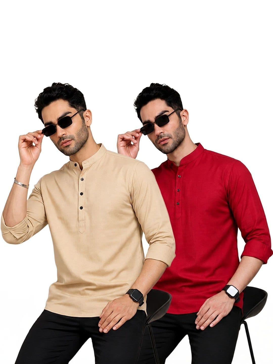 Kavyangle Creation Men Kurta - view 1